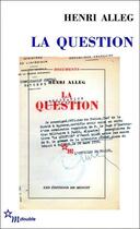 Couverture du livre « La Question » de Henri Alleg aux éditions Minuit