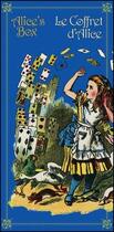 Couverture du livre « Le coffret d'Alice ; Alice's box » de Lewis Carroll aux éditions Bibliotheque De L'image