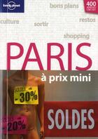 Couverture du livre « Paris à petits prix (3e édition) » de Aurelie Blondel aux éditions Lonely Planet France