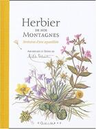 Couverture du livre « Herbier de nos montagnes ; itinéraires d'une aquarelliste » de Michele Delsaute aux éditions Equinoxe