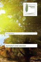 Couverture du livre « Jurnalul unei asceze » de Simon aux éditions Muse