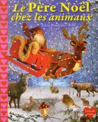 Couverture du livre « Le Père Noël chez les animaux » de Lieve Boumans aux éditions Olala Books