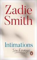 Couverture du livre « Intimations » de Zadie Smith aux éditions Penguin Uk