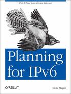 Couverture du livre « Planning for IPv6 » de Silvia Hagen aux éditions O'reilly Media