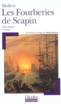 Couverture du livre « Les fourberies de scapin » de Moliere aux éditions Folio