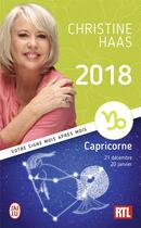 Couverture du livre « Capricorne 2018 » de Christine Haas aux éditions J'ai Lu