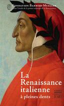 Couverture du livre « La Renaissance italienne à pleines dents » de  aux éditions Somogy