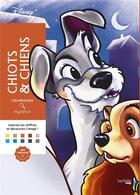 Couverture du livre « Art-thérapie ; Coloriages mystères : chiots & chiens » de Disney et Christophe Alexis Perez aux éditions Hachette Heroes