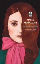 Couverture du livre « La note secrète » de Marta Morazzoni aux éditions Actes Sud