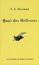 Couverture du livre « Quai des Orfèvres » de Stanislas-André Steeman aux éditions Le Masque