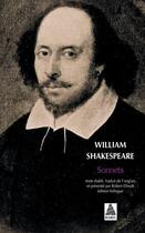 Couverture du livre « Sonnets » de William Shakespeare aux éditions Actes Sud