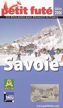 Couverture du livre « Savoie (Edition 2006) » de Collectif Petit Fute aux éditions Le Petit Fute