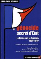 Couverture du livre « Un génocide secret d'état ; la France et le Rwanda (1990-1997) » de Jean-Paul Gouteux aux éditions L'esprit Frappeur