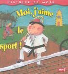 Couverture du livre « Moi, j'aime le sport » de  aux éditions Pemf
