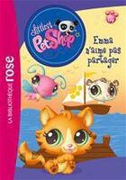Couverture du livre « Littlest PetShop Tome 10 ; Emma n'aime pas partager » de Katherine Quenot aux éditions Le Livre De Poche Jeunesse