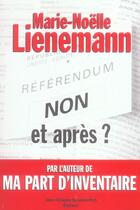 Couverture du livre « Non Et Apres » de Lienemann Mn aux éditions Jean-claude Gawsewitch