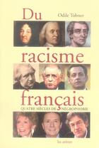 Couverture du livre « Du racisme français » de O Tobner aux éditions Les Arenes