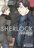 Couverture du livre « Sherlock Tome 4 : un scandale à Buckingham ; partie 1 » de Mark Gatiss et Steven Moffat et Jay aux éditions Kurokawa