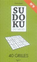 Couverture du livre « Sudoku du mois de septembre » de Ripert aux éditions De Vecchi
