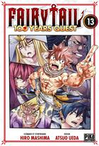 Couverture du livre « Fairy Tail - 100 years quest Tome 13 » de Hiro Mashima et Atsuo Ueda aux éditions Pika