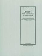 Couverture du livre « Discours de la réformation de l'homme intérieur » de Cornelius Jansenius aux éditions Manucius