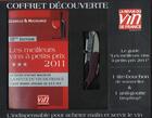 Couverture du livre « Coffret découverte ; RVF + guide rouge 2011 » de  aux éditions Revue Du Vin De France