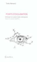 Couverture du livre « Points d'exclamation » de Tonko Maroevic aux éditions Caracteres
