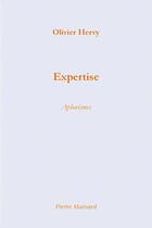 Couverture du livre « Expertise » de Olivier Hervy aux éditions Pierre Mainard
