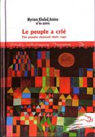 Couverture du livre « Le peuple a crié » de Francois George Bussac aux éditions Arabesques Editions