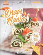 Couverture du livre « Wraps mania ! » de Stephanie Valade aux éditions Marie-claire