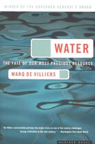 Couverture du livre « Water » de Marq De Villiers aux éditions Houghton Mifflin Harcourt