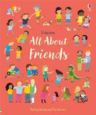 Couverture du livre « All about friends » de Felicity Brooks et Mar Ferrero aux éditions Usborne