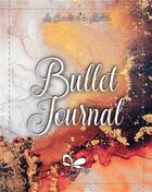 Couverture du livre « Bullet journal - marbre rouge - carnet a spirales, 200 pages pointillees, 17x22cm » de Dragonfly Design aux éditions Books On Demand