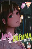 Couverture du livre « Love X dilemma Tome 19 » de Kei Sasuga aux éditions Delcourt