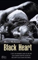 Couverture du livre « Black heart » de Molly Mcadams aux éditions City