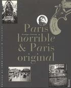 Couverture du livre « Paris horrible et paris original » de Georges Grison aux éditions Ramsay