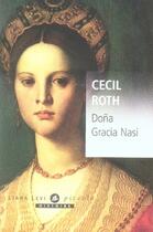 Couverture du livre « Dona gracia nasi » de Roth/Clement aux éditions Liana Levi