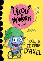 Couverture du livre « L'eclair de genie d'axel » de Sally Rippin aux éditions Dominique Et Compagnie