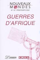 Couverture du livre « Guerres d'afrique » de  aux éditions L'inventaire