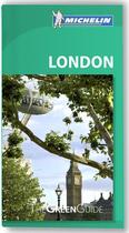 Couverture du livre « London Green Guide Michelin 2012-2013 » de Collectif Michelin aux éditions Michelin