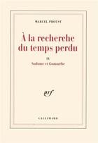 Couverture du livre « À la recherche du temps perdu t.4 : Sodome et Gomorrhe » de Marcel Proust aux éditions Gallimard