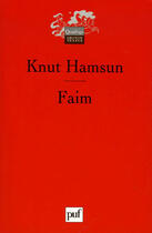 Couverture du livre « Faim » de Knut Hamsun aux éditions Puf