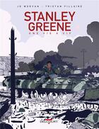 Couverture du livre « Stanley Greene, une vie à vif » de Jean-David Morvan et Tristan Fillaire aux éditions Delcourt