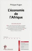 Couverture du livre « L'économie de l'Afrique » de Philippe Hugon aux éditions La Decouverte