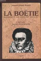 Couverture du livre « La Boétie ; le magistrat aux nombreux mystères » de Jacques Joseph Desplat aux éditions P.l.b. Editeur