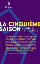 Couverture du livre « La cinquième saison n.5 ; cul sec » de  aux éditions Éditions De L'aire