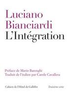 Couverture du livre « L'intégration » de Luciano Biancardi aux éditions Iicp