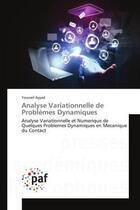 Couverture du livre « Analyse variationnelle de problèmes dynamiques » de Ayyad-Y aux éditions Presses Academiques Francophones