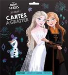 Couverture du livre « Les ateliers Disney : La Reine des Neiges : cartes à gratter » de Disney aux éditions Disney Hachette