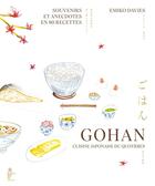 Couverture du livre « Gohan : Cuisine japonaise du quotidien ; Souvenirs et anecdotes en 80 recettes » de Emiko Davies aux éditions Hachette Pratique